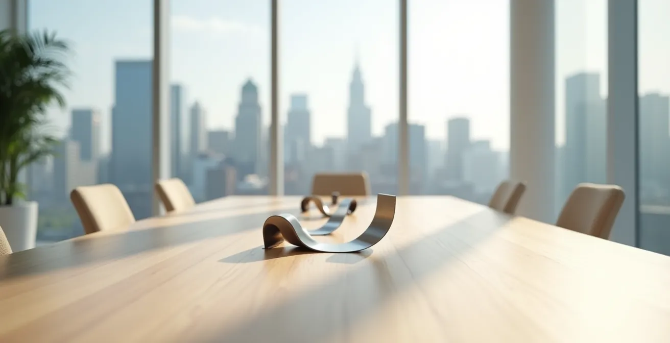 Abstract visualization of optimized business cash flow patterns