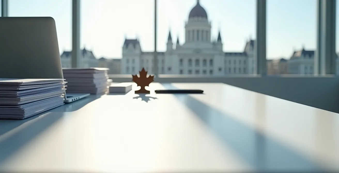 Step-by-step visualization of the CIPO trademark application process in Canada