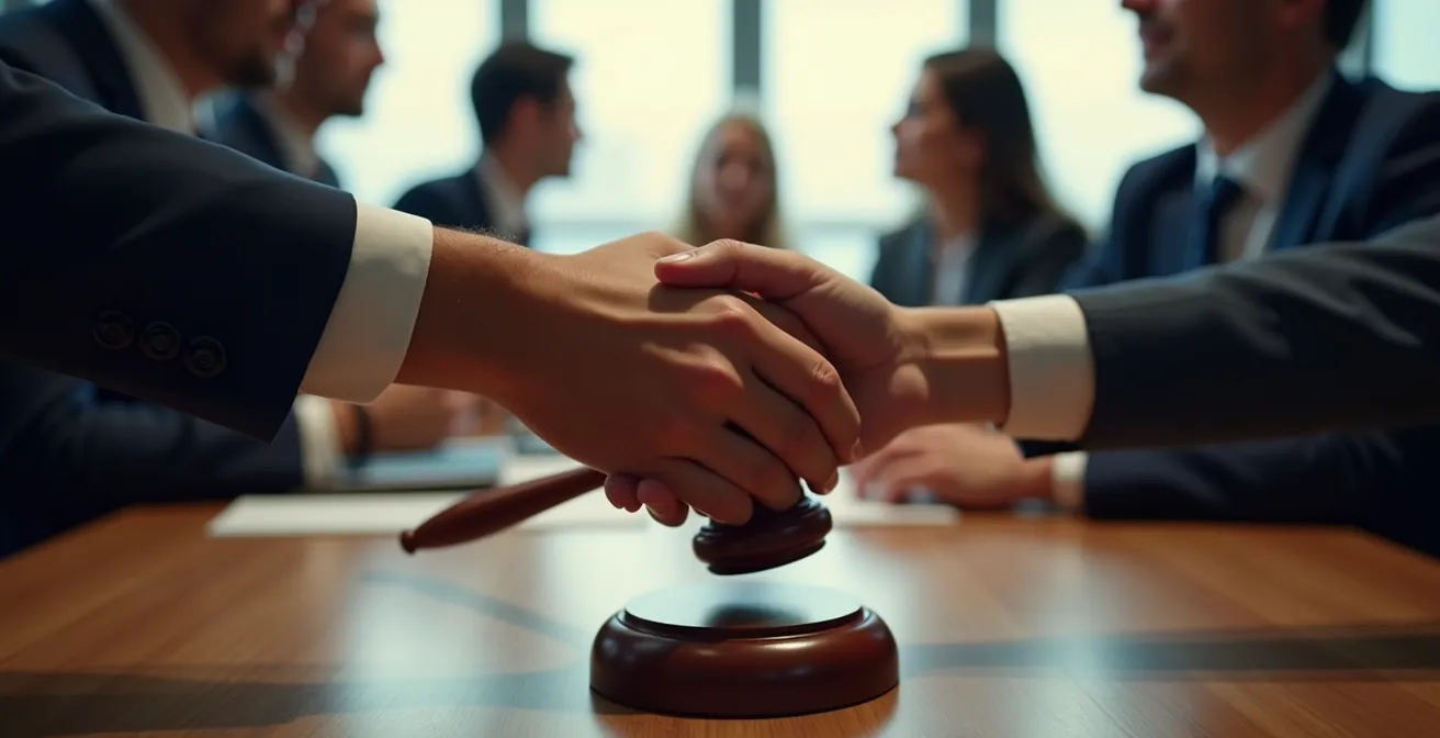 Diverse group of employees in a collaborative meeting discussing company ownership transition