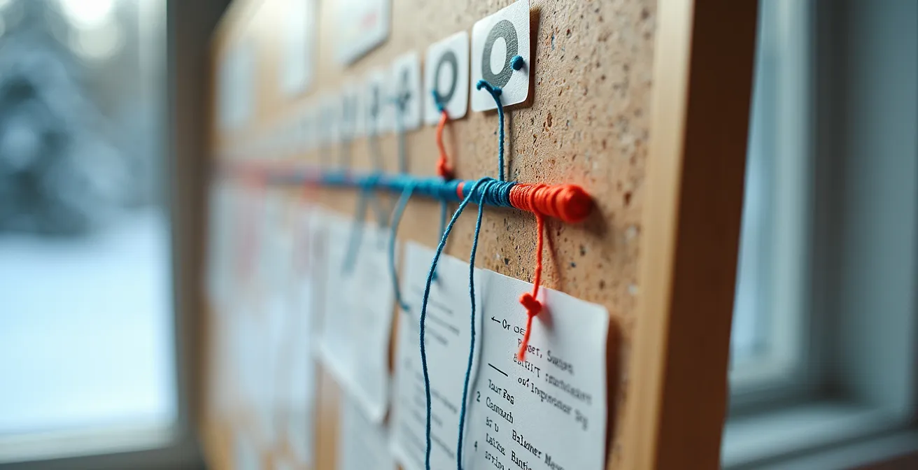 Timeline showing strategy momentum declining from Q1 to Q2